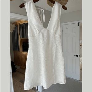 White Le Lis Mini Dress